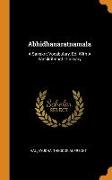 Abhidhanaratnamala: A Sanskrit Vocabulary, Ed. With A Sanskrit-engl. Glossary