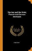The law and the State, French and German Doctrines