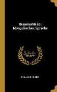 Grammatik Der Mongolischen Sprache