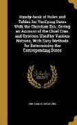 Handy-book of Rules and Tables for Verifying Dates With the Christian Era, Giving an Account of the Chief Eras, and Systems Used by Various Nations, W