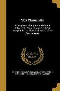 Vox Clamantis: A Comparison Analytical and Critical Between the Columbus at Seville of Joseph Ellis ... and the Columbus of the Poet