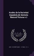 Anales de la Sociedad Española de Historia Natural Volume v.1