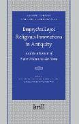 Empsychoi Logoi -- Religious Innovations in Antiquity: Studies in Honour of Pieter Willem Van Der Horst