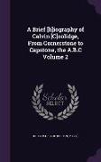 A Brief [b]iography of Calvin [C]oolidge, From Cornerstone to Capstone, the A.B.C Volume 2
