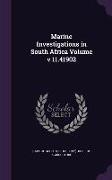 Marine Investigations in South Africa Volume v 11.41902