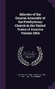 Minutes of the General Assembly of the Presbyterian Church in the United States of America Volume 1854