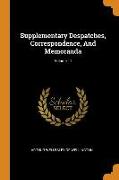 Supplementary Despatches, Correspondence, and Memoranda, Volume 11