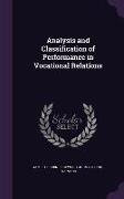 Analysis and Classification of Performance in Vocational Relations