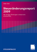 Steueränderungsreport 2009
