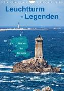 Leuchtturm-Legenden im Westen der Bretagne (Wandkalender 2023 DIN A4 hoch)