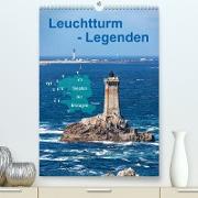 Leuchtturm-Legenden im Westen der Bretagne (Premium, hochwertiger DIN A2 Wandkalender 2023, Kunstdruck in Hochglanz)