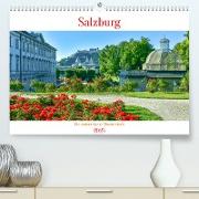 Salzburg - Die romantische Mozartstadt (Premium, hochwertiger DIN A2 Wandkalender 2023, Kunstdruck in Hochglanz)