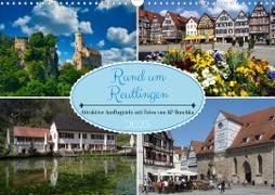 Rund um Reutlingen (Wandkalender 2023 DIN A3 quer)