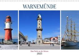 WARNEMÜNDE, eine Perle an der Ostsee (Wandkalender 2023 DIN A3 quer)