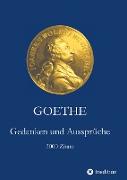 Goethe. Gedanken und Aussprüche