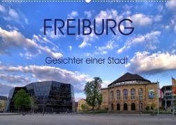 Freiburg - Gesichter einer Stadt (Wandkalender 2023 DIN A2 quer)