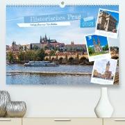 Historisches Prag (Premium, hochwertiger DIN A2 Wandkalender 2023, Kunstdruck in Hochglanz)