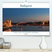 Budapest: zwischen Parlamentsgebäude und Burgpalast (Premium, hochwertiger DIN A2 Wandkalender 2023, Kunstdruck in Hochglanz)