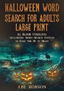 Halloween Word Search for Adults Large Print