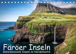 Färöer Inseln - Geheimnisvolle Inseln im Nordatlantik (Tischkalender 2023 DIN A5 quer)