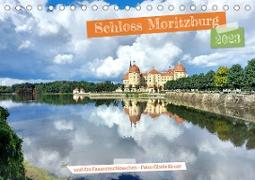 Schloss Moritzburg und das Fasanenschlösschen (Tischkalender 2023 DIN A5 quer)