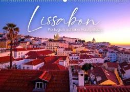 Lissabon - Portugals schöne Hauptstadt. (Wandkalender 2023 DIN A2 quer)