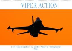 VIPER ACTION - F-16 FIGHTING FALCON (Wandkalender 2023 DIN A2 quer)