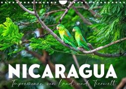Nicaragua - Impressionen von Land und Tierwelt. (Wandkalender 2023 DIN A4 quer)
