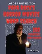 Papa Rock's Horror Movies Word Search