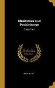 Idealismus Und Positivismus: Dritter Theil