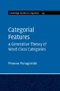 Categorial Features