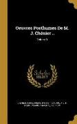 Oeuvres Posthumes De M. J. Chénier .., Volume 3