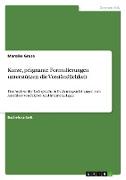 Kurze, prägnante Formulierungen unterstützen die Verständlichkeit