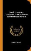 Occult Chemistry, Clairvoyant Observations on the Chemical Elements