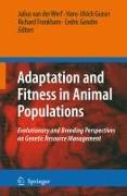 Adaptation and Fitness in Animal Populations