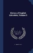 History of English Literature, Volume 3