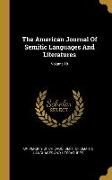 The American Journal Of Semitic Languages And Literatures, Volume 18