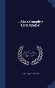 Ahn's Complete Latin Syntax