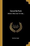 Cercol De Foch: Drama En Tres Actos Y En Vers