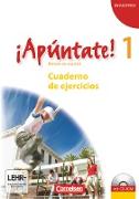 ¡Apúntate!, 2. Fremdsprache, Ausgabe 2008, Band 1, Cuaderno de ejercicios inkl. CD-Extra, CD-ROM und CD auf einem Datenträger