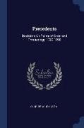 Precedents: Decisions on Points of Order and Phraseology, 1789-1898