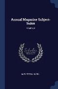 Annual Magazine Subject-Index, Volume 24