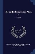 Die Lieder Reimars Des Alten .., Volume 3