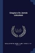 Chapters on Jewish Literature