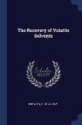 The Recovery of Volatile Solvents