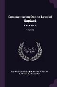 Commentaries on the Laws of England: In Four Books, Volume 2