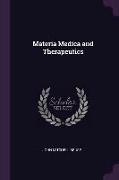 Materia Medica and Therapeutics