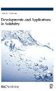 Developments and Applications in Solubility