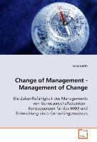 Change of Management - Management of Change