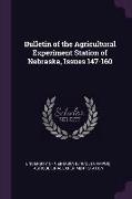 Bulletin of the Agricultural Experiment Station of Nebraska, Issues 147-160